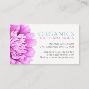 Tarjetas de visita de la salud y de la salud