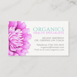 Tarjetas de visita de la salud y de la salud