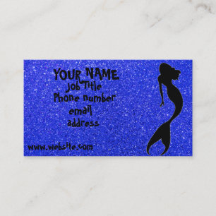 Tarjetas de visita de la sirena