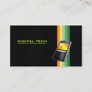 Tarjetas de visita de la tecnología de Digitaces