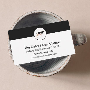 Tarjetas de visita de la tienda rural de la granja