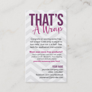 Tarjetas de visita de las instrucciones del uso