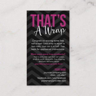 Tarjetas de visita de las instrucciones del uso