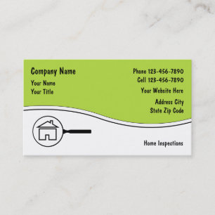 Tarjetas de visita de las propiedades