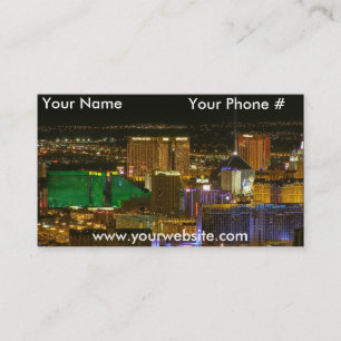 Tarjetas de visita de Las Vegas