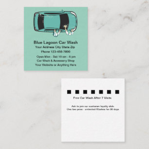 Tarjetas de visita de lealtad al cliente