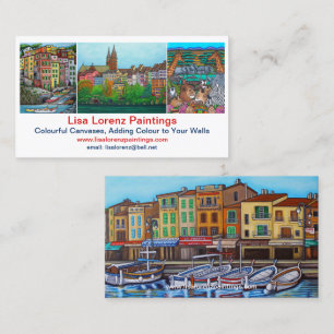 Tarjetas de visita de Lisa Lorenz semi lustre 3,5