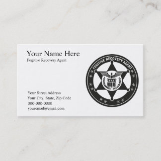 Tarjetas de visita de los AGENTES DE RECUPERACIÓN