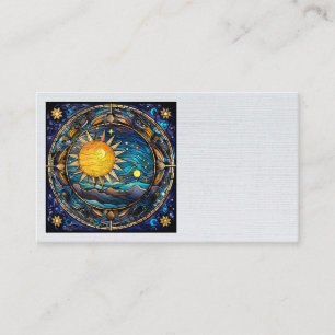 Tarjetas de visita de los cuerpos celestes