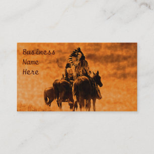Tarjetas de visita de los guerreros de Cheyenne