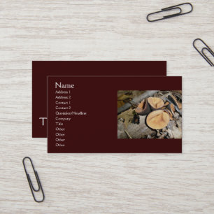 Tarjetas de visita de los hongos de la copa