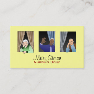 Tarjetas de visita de los mayores