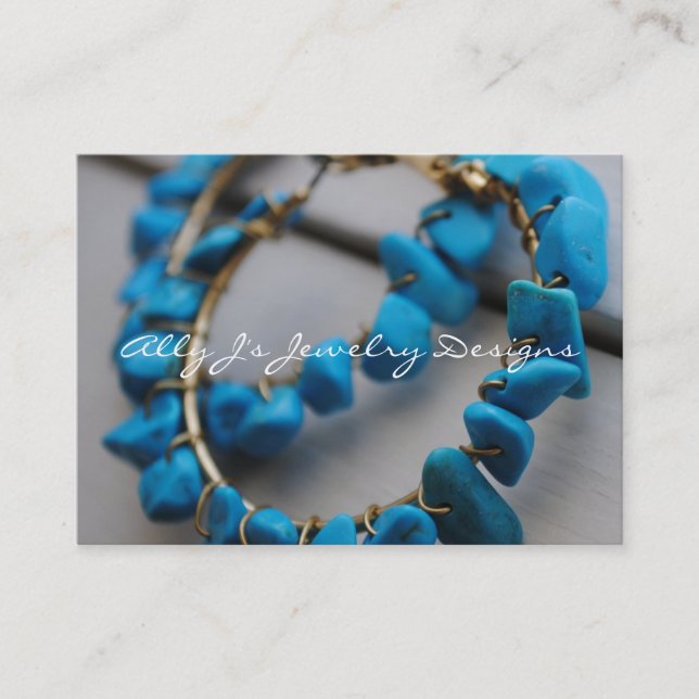 Tarjetas de visita de los pendientes de la (Anverso)