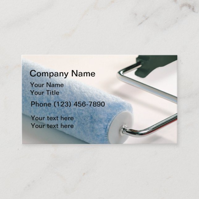 Tarjetas de visita de los pintores (Anverso)