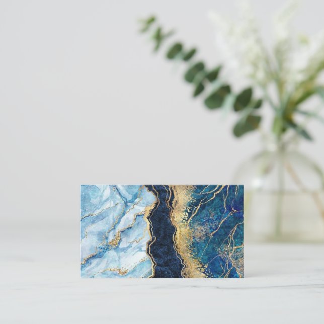 Tarjetas de visita de lujo (Anverso de pie)