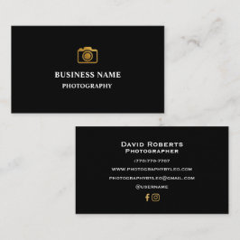 Tarjetas de visita de lujo minimalistas