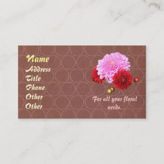 Tarjetas de visita de mamáes