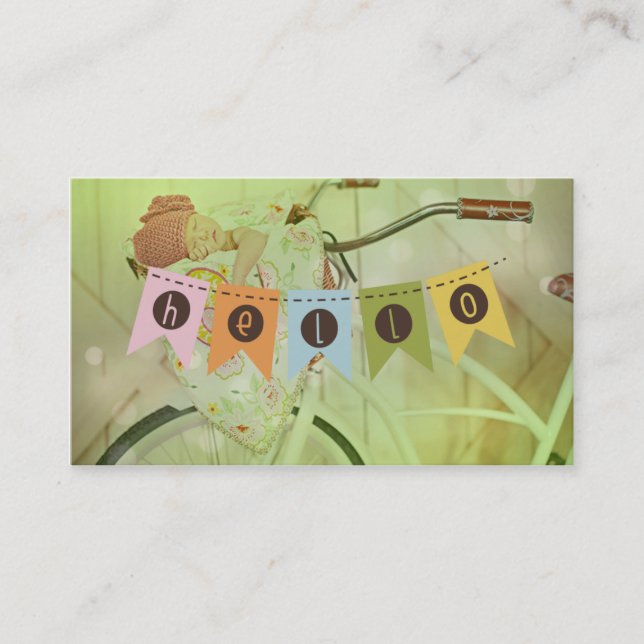 Tarjetas de visita de marcas de saludo (Anverso)