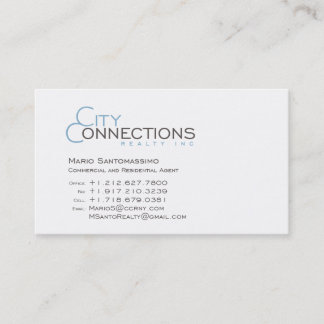 Tarjetas de visita de Mario