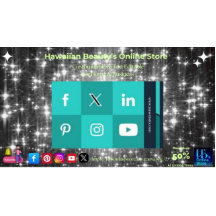 Tarjetas de visita de medios sociales 7 Paquete de