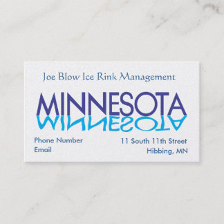 Tarjetas de visita de Minnesota