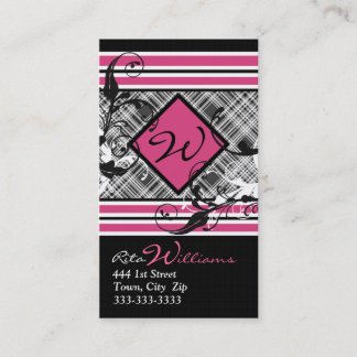 Tarjetas de visita de moda