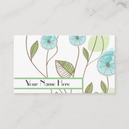 Tarjetas de visita de moda