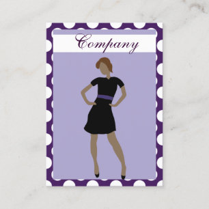 Tarjetas de visita de moda