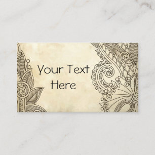Tarjetas de visita de moda