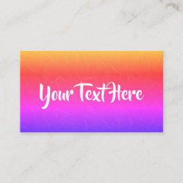 Tarjetas de visita de moda