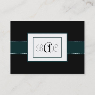 Tarjetas de visita de moda Allison Chubby