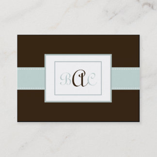 Tarjetas de visita de moda Bryn Chubby
