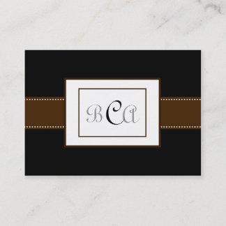 Tarjetas de visita de moda Carolyn Chubby