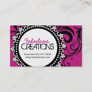 TARJETAS DE VISITA DE MODA DEL DISEÑADOR