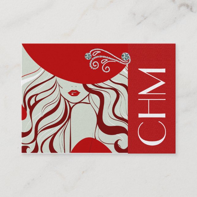 Tarjetas de visita de moda - SRF (Anverso)