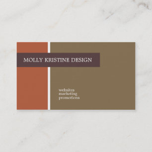 Tarjetas de visita de Molly Kristine