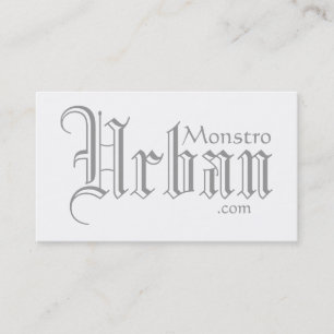 Tarjetas de visita de Monstro Urban.com
