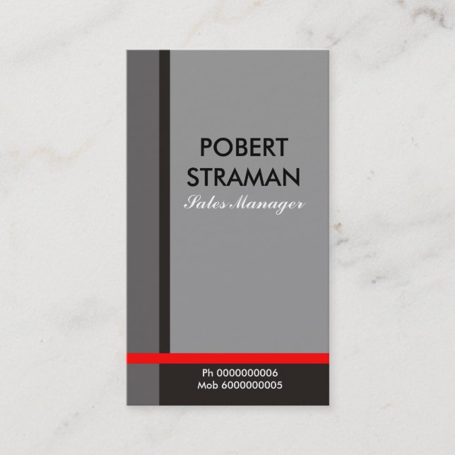 Tarjetas de visita de Neat (Anverso)