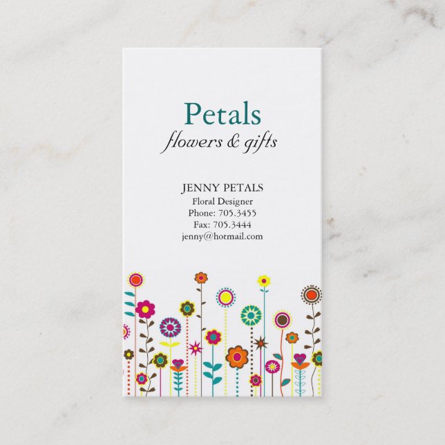 Tarjetas de visita de negocios de primera calidad (Anverso)