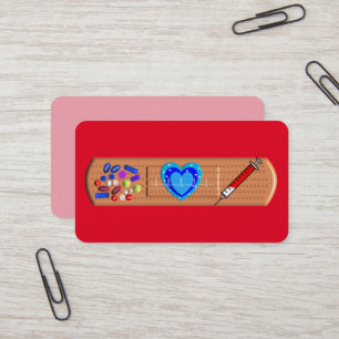 Tarjetas de visita de negocios médicas Big Bandaid
