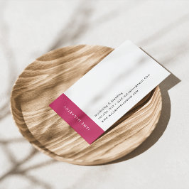 Tarjetas de visita de negocios minimales modernas 