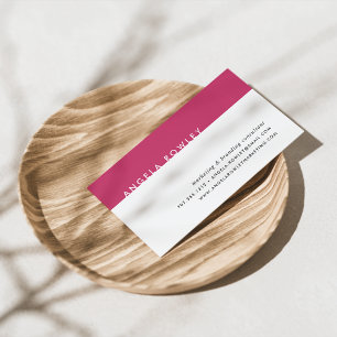 Tarjetas de visita de negocios minimales modernas 