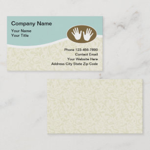 Tarjetas de visita de negocios modernas y elegante