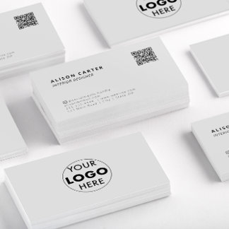 Tarjetas de visita de negocios modernas y grises |