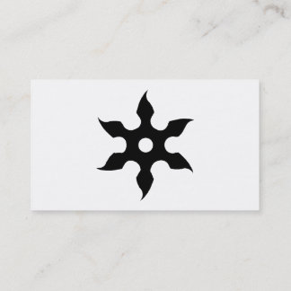 Tarjetas de visita de Ninja