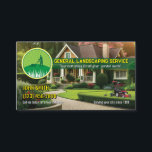 Tarjetas de visita de paisajismo<br><div class="desc">Tarjetas de visita paisajistas. Adecuado para el cuidado de la abogacía,  trabajo infantil,  jardinería y mantenimiento general del césped. Diseño moderno y pegadizo. Ambas partes piden información adicional. Personalizable completo,  fácil de personalizar.</div>