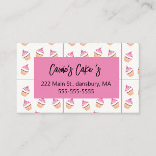 Tarjetas de visita de panadería