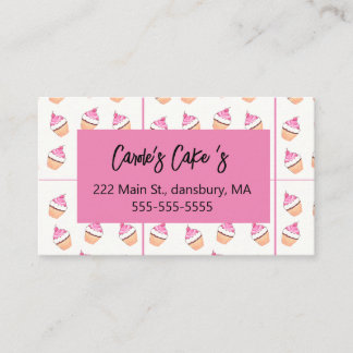 Tarjetas de visita de panadería