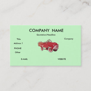Tarjetas de visita de Pedalcar
