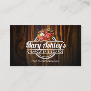 Tarjetas de visita de personalizable Charcuterie